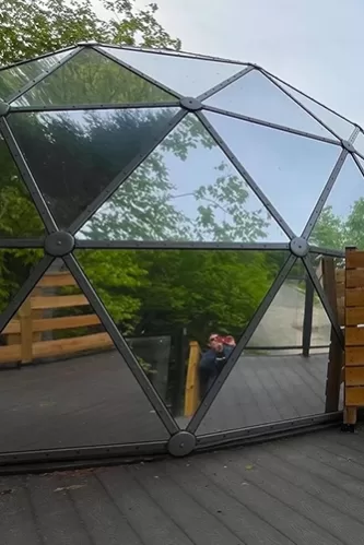 Bel Air Asheville glass domes