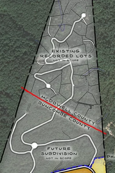 Bel Air Asheville masterplan