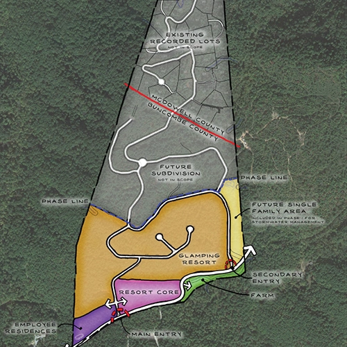 Bel Air Asheville Masterplan