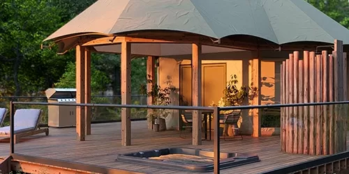 Safari Tent at Bel Air Asheville